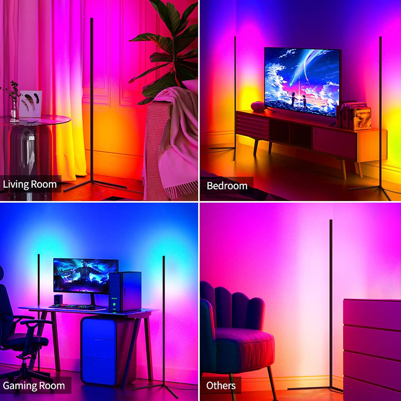 RGB led ъглово осветление