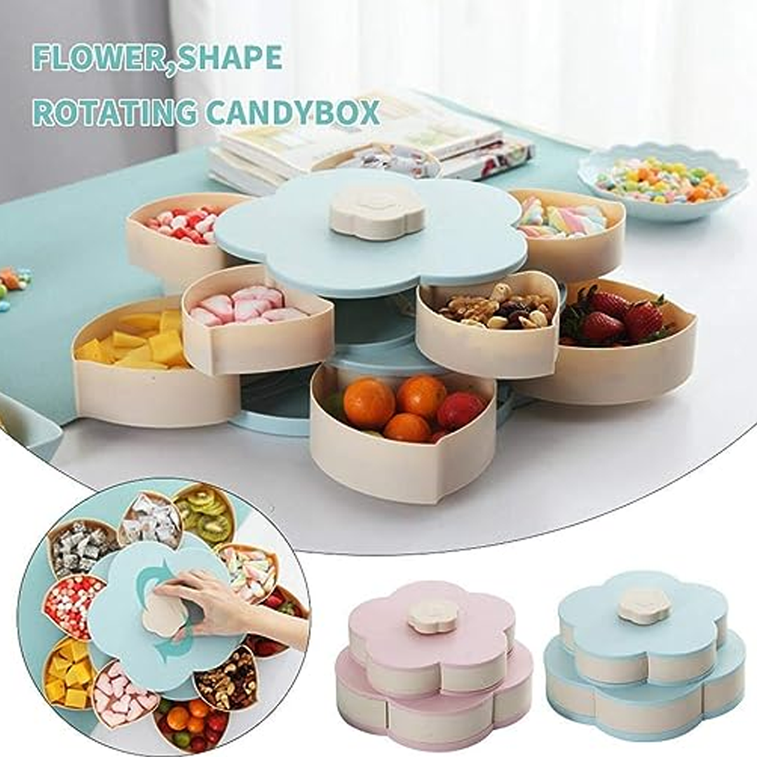 Въртящ се контейнер за плодове/сладкиши