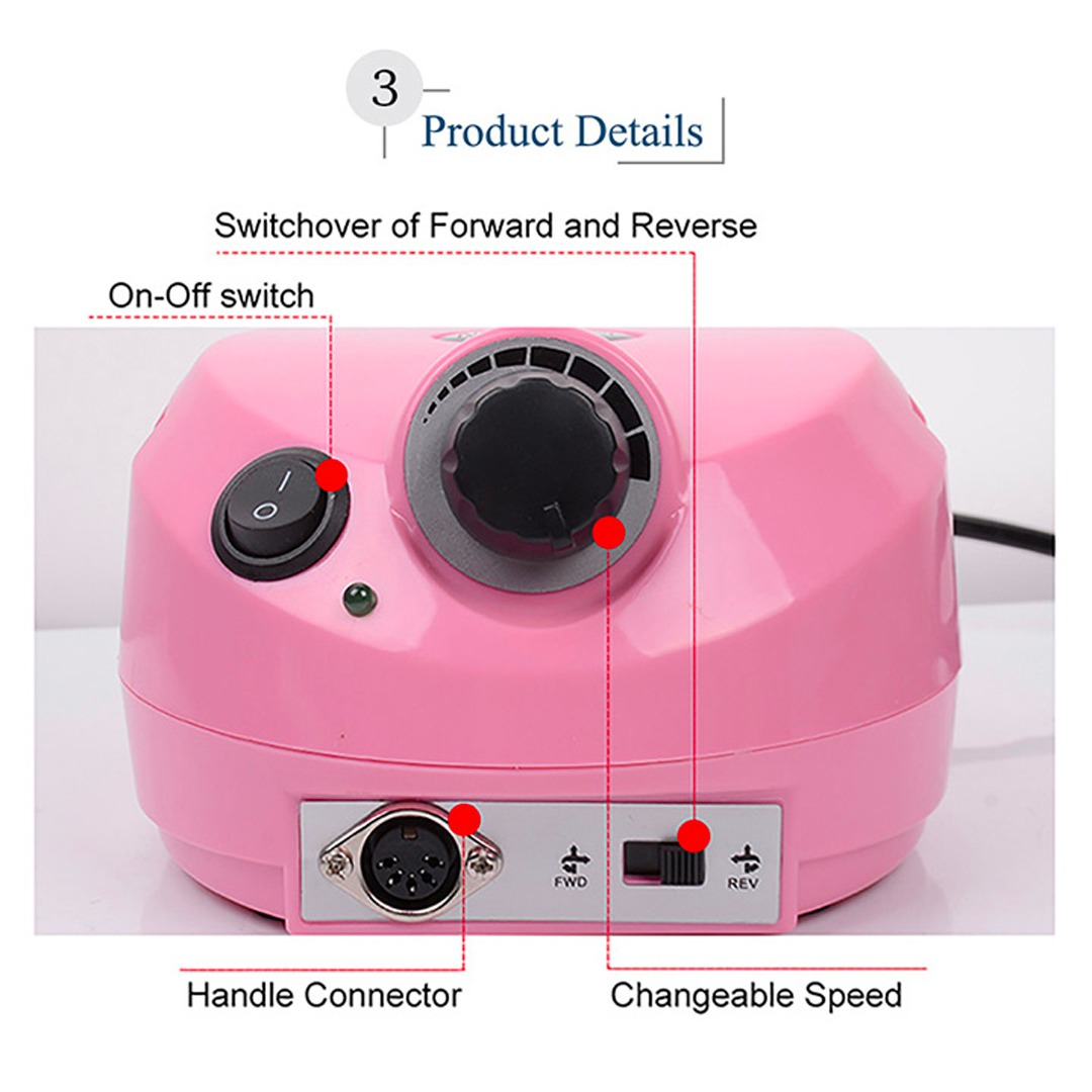 Професионална бормашина за нокти: Лека. практична и ефективна!