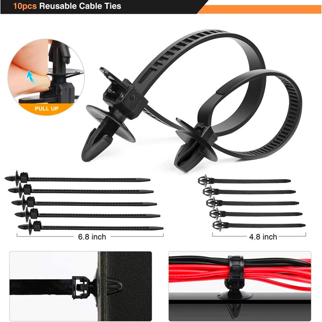 МОНТАЖНИ ПЛАСТМАСОВИ ТЕСТА НИТОВЕ - 635 бр