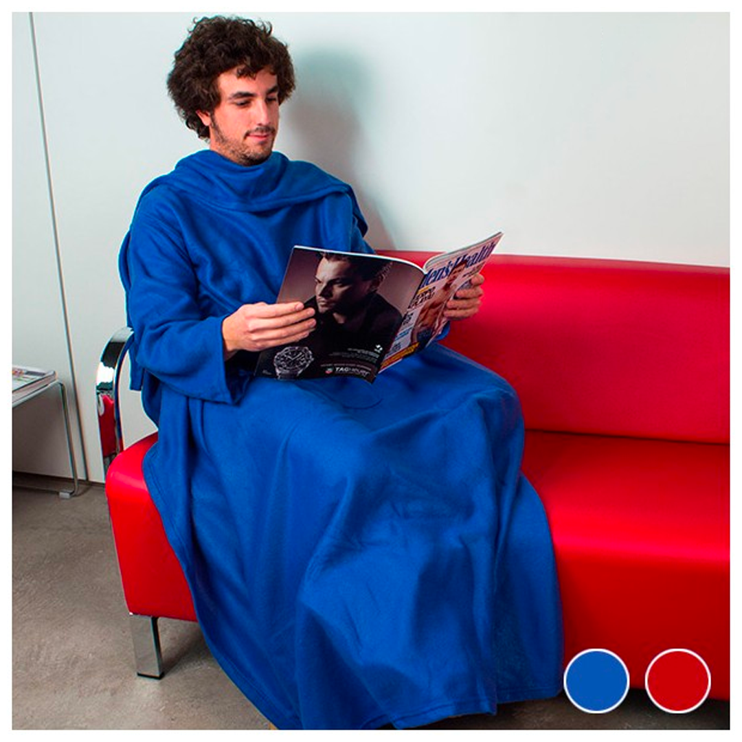 Одеяло с ръкави за цялото тяло