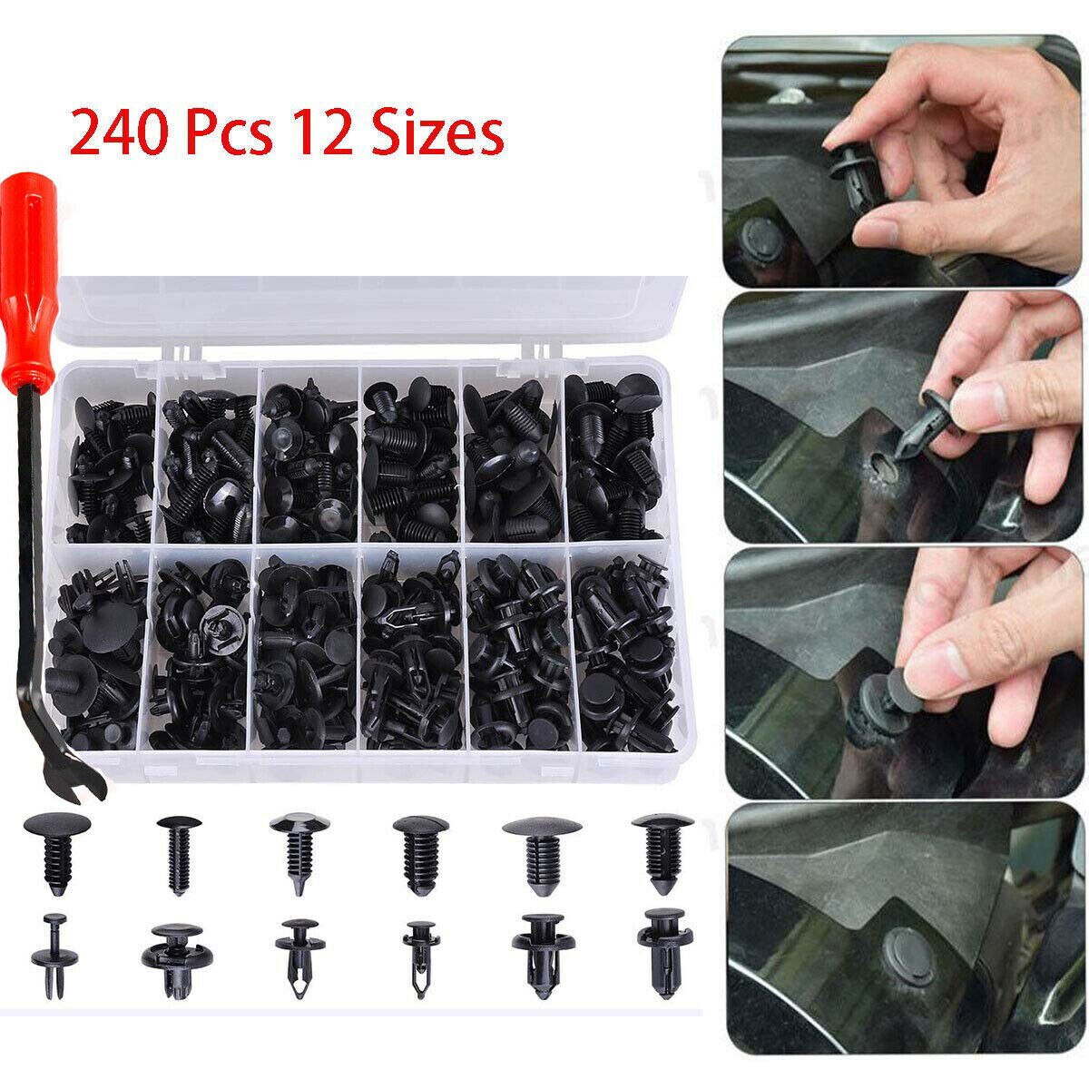 Комплект от 240 закопчалки за нитове Tacker