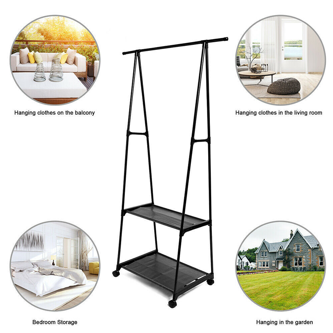 Многофункционална закачалка с рафтове