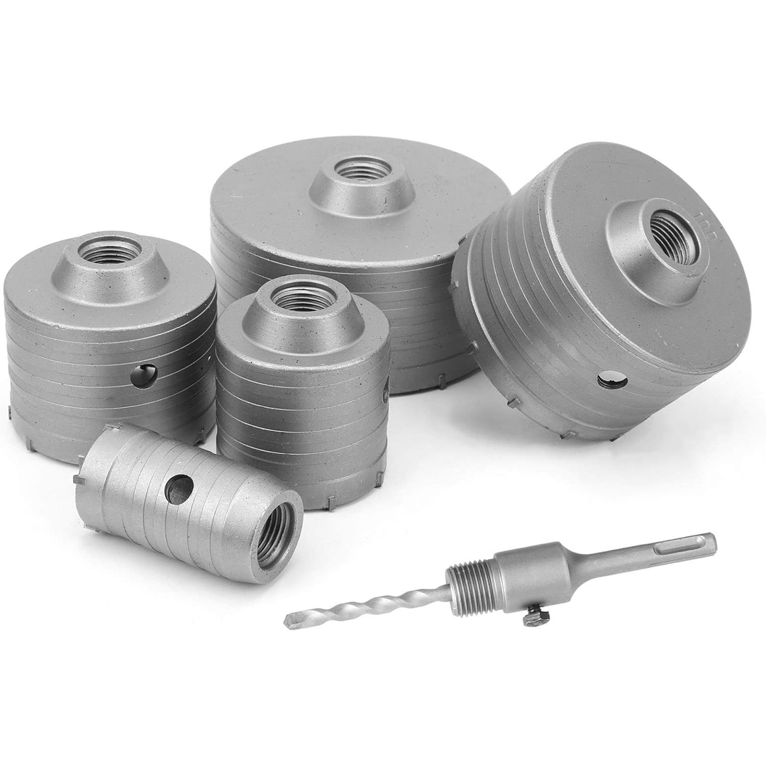 Свредла за бетон: 125 мм. 100 мм. 80 мм. 65 мм. 40 мм