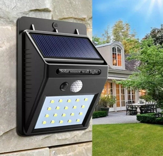 LED соларна външна лампа