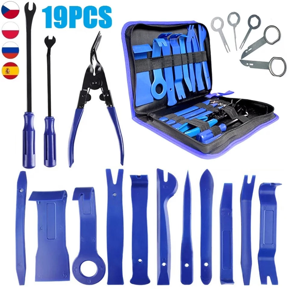 Комплект пластмасови лостове за кола от 19 части