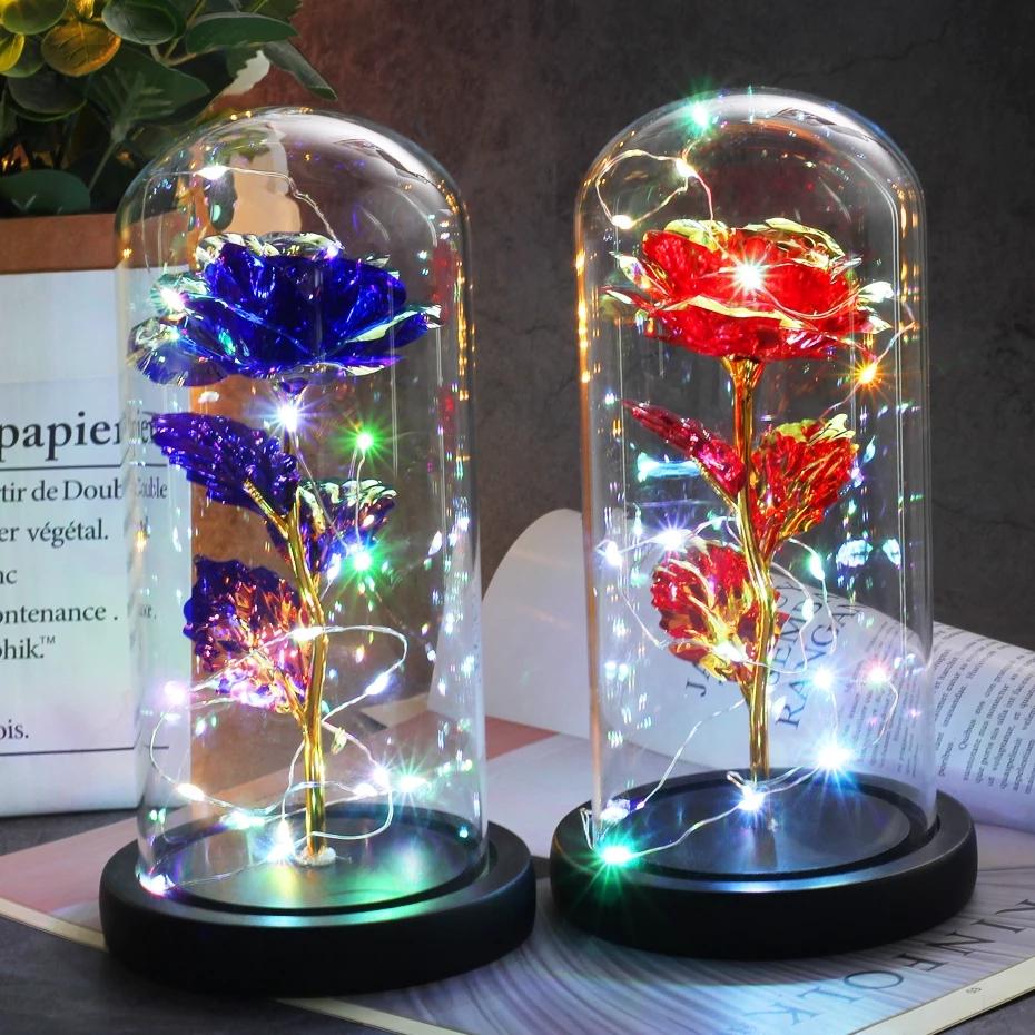 Вечна роза в стъклен купол