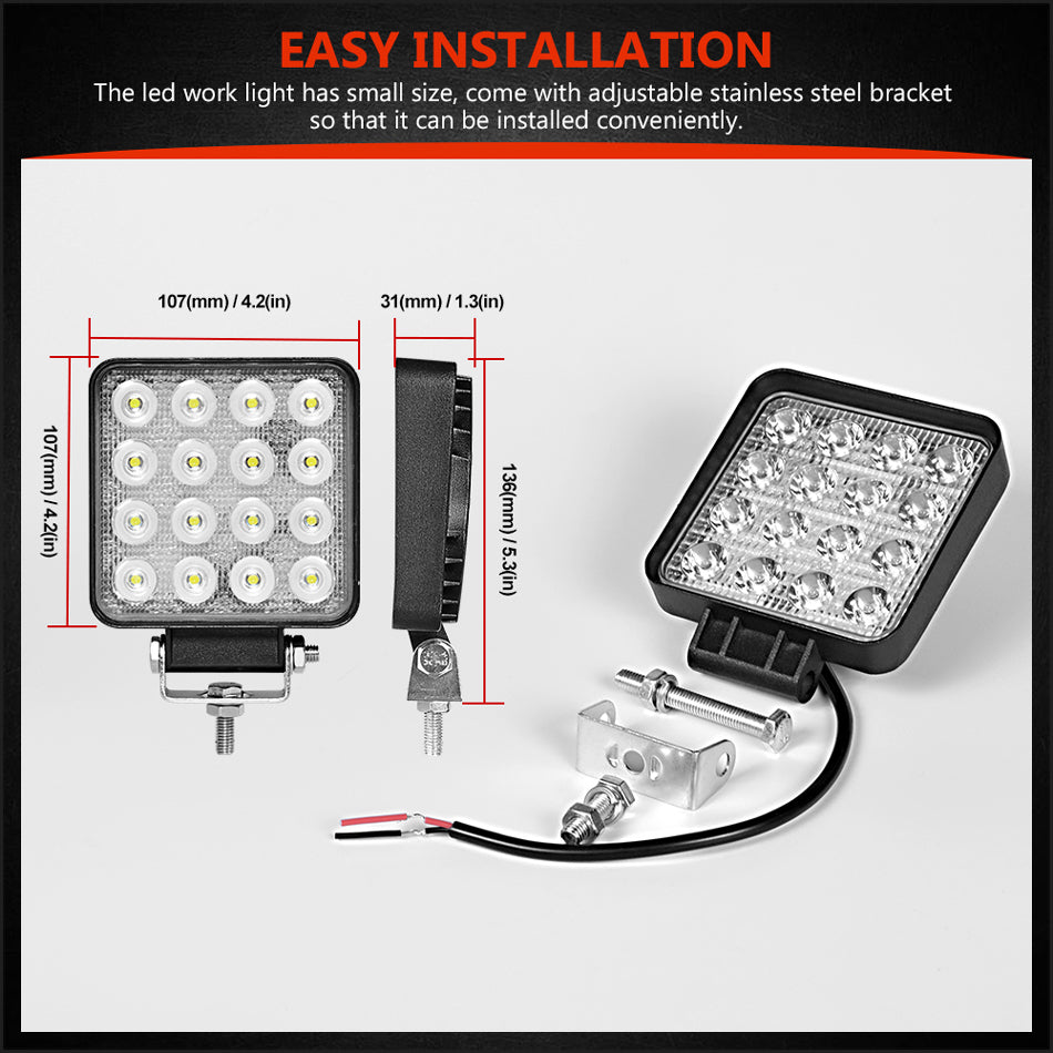 Работно осветление [карирано]