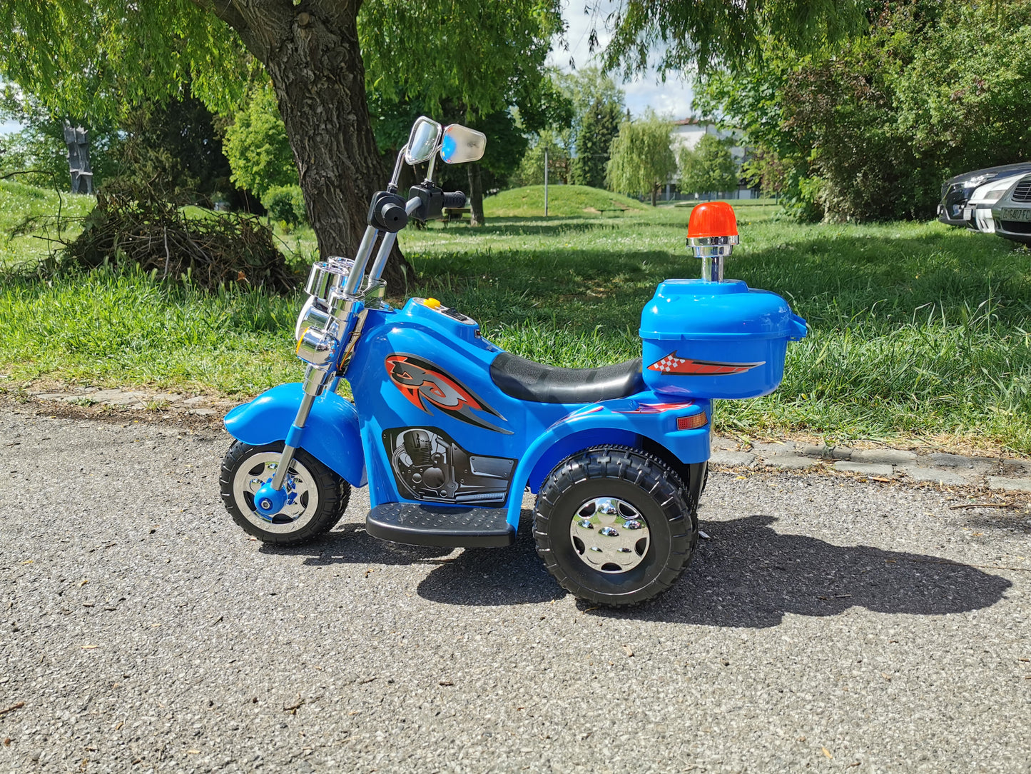 Електрически полицейски мотоциклет за деца