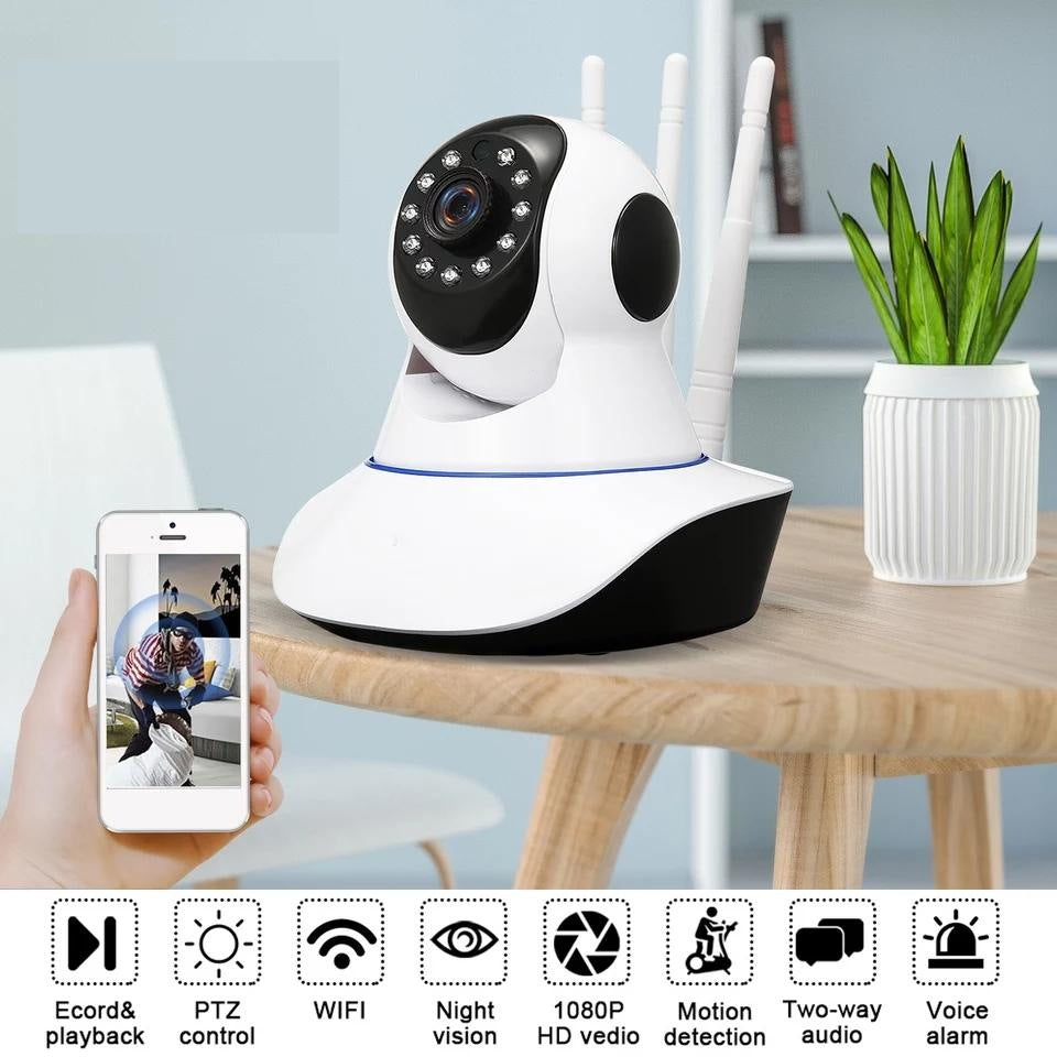 WIFI КАМЕРА С 360° ВЪРТЕНЕ