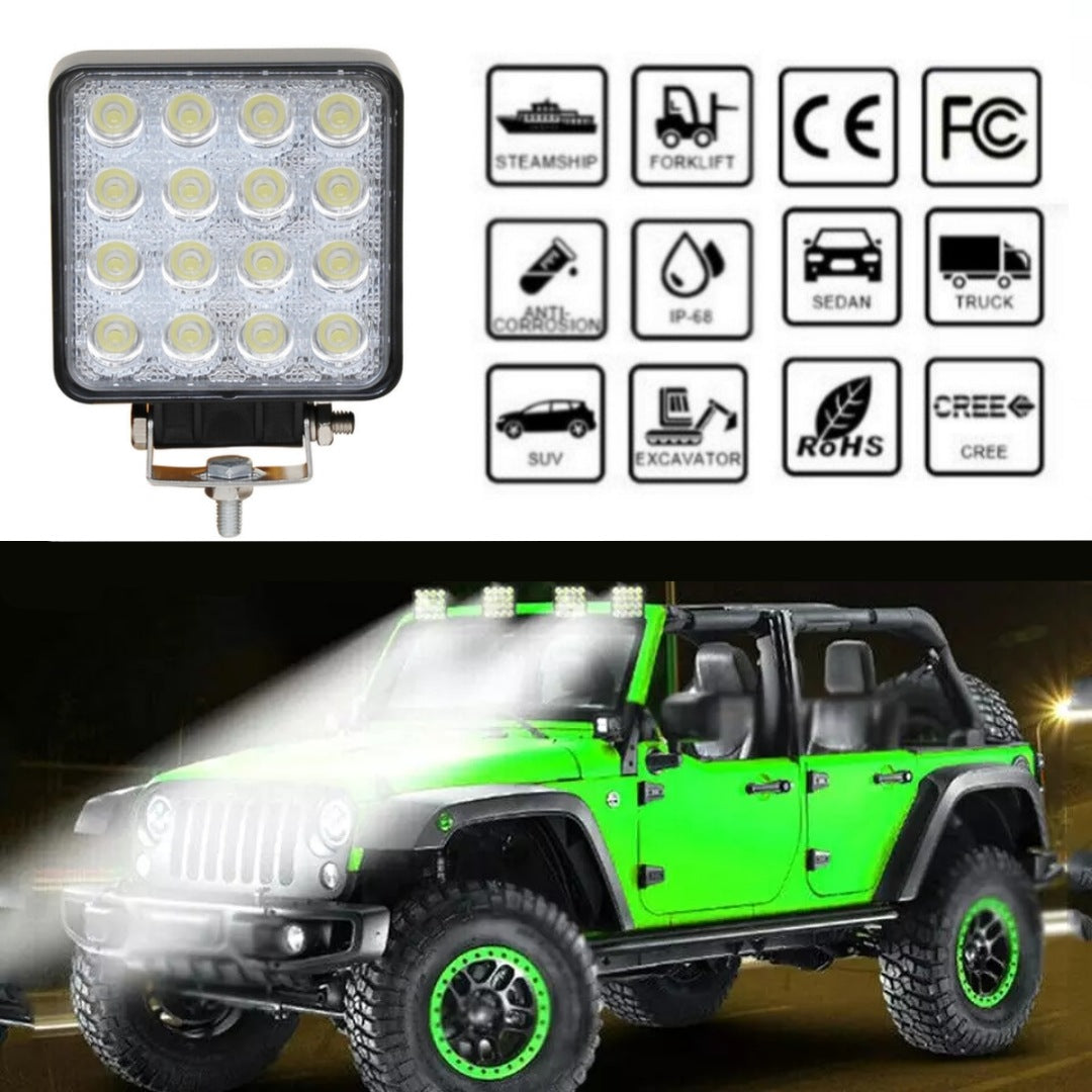 Работно осветление [карирано]