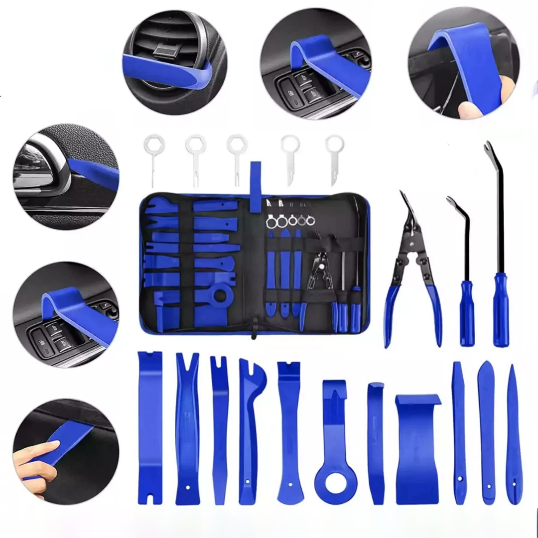 Комплект пластмасови лостове за кола от 19 части