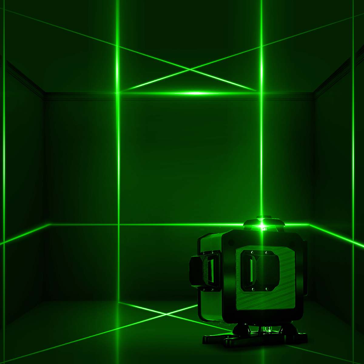 Лазерен нивелир - автоматичен