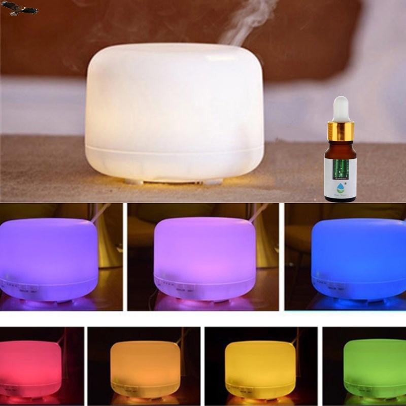 4 В 1 Овлажнител за въздух. лампа. дифузер за аромати и ароматерапия 500 ML