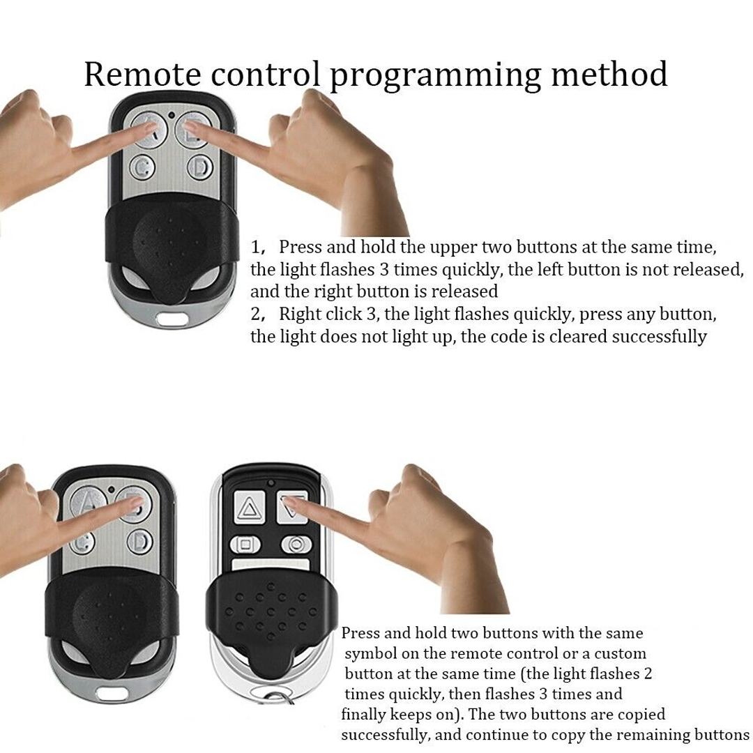 Универсално дистанционно за гараж (широко предназначение)