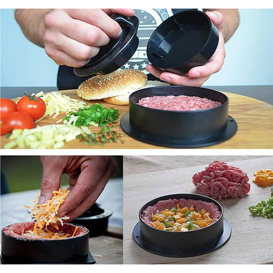 Преса за хамбургери 3 в 1