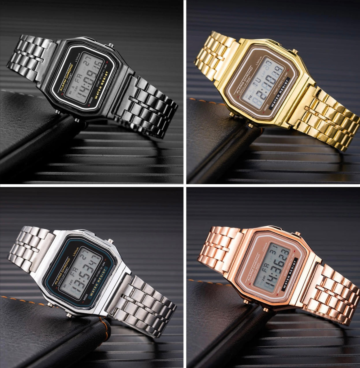 Дигитален ретро часовник