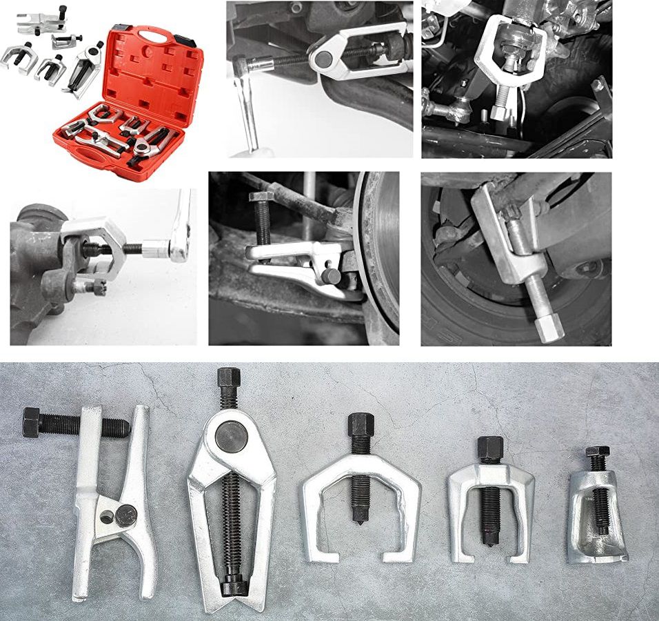 Комплект за монтаж и демонтаж на сливици. топчета. стави и рамене на всички видове автомобили