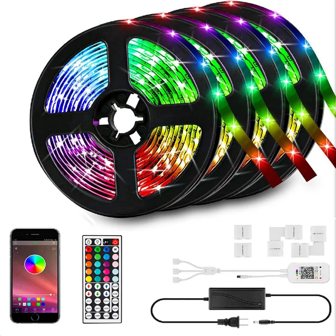 Комплект лед ленти със смарт управление 10/15м модел 5050