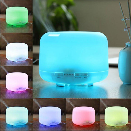 4 В 1 Овлажнител за въздух. лампа. дифузер за аромати и ароматерапия 500 ML