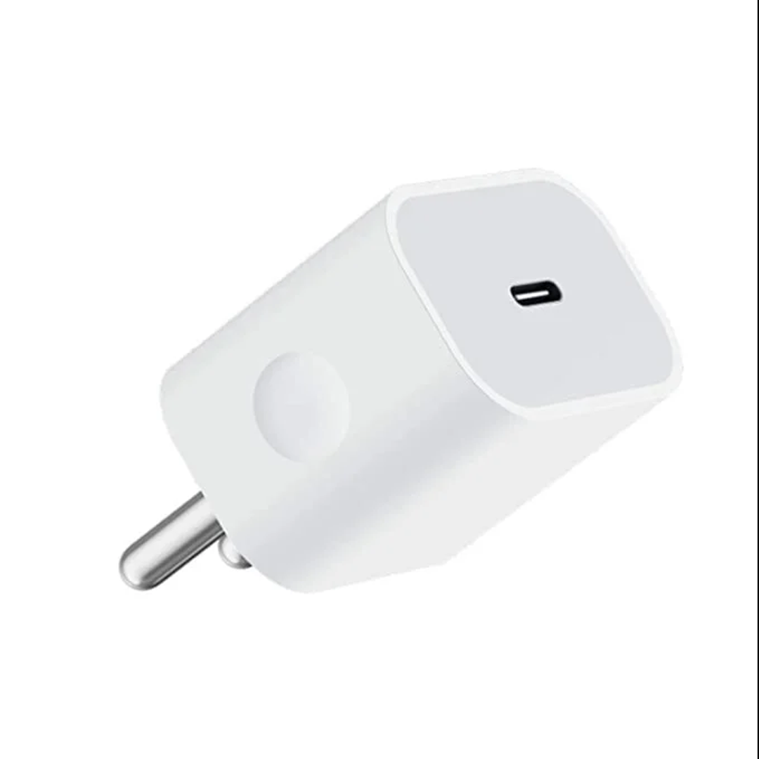 20 W USB-C зарядно за iPhone. iPad и AirPods с кабел (адаптер и кабел)