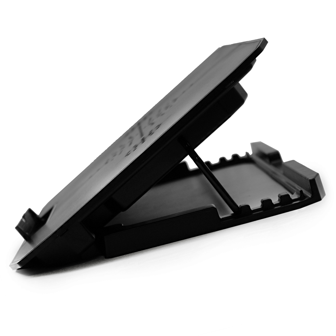 Стойка за лаптоп с охлаждане